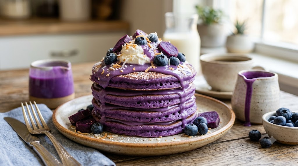 Ube Pancakes: What They Taste Like and How to Make Them